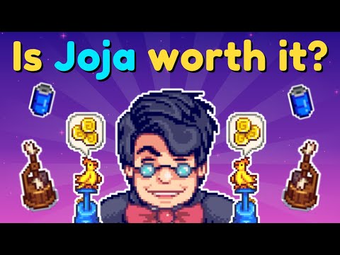 What happens when you join the JojaMart? (Stardew Valley 1.6)