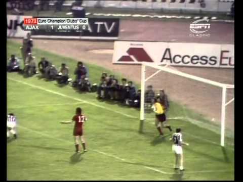 30/05/1973  European Cup Final JUVENTUS v AJAX