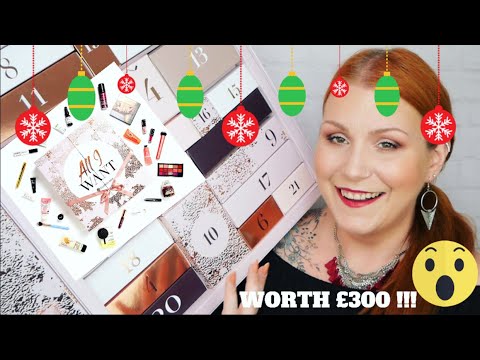 Glossybox Beauty Advent Calendar 2018 Unboxing WOW !!