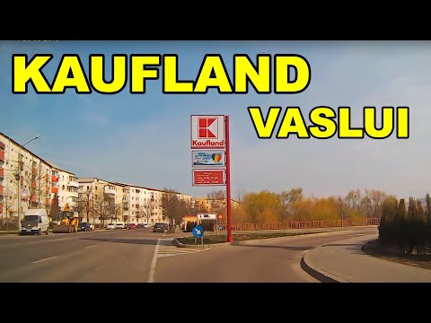 Orasul VASLUI martie 2015 la Kaufland market video Full HD 1080p