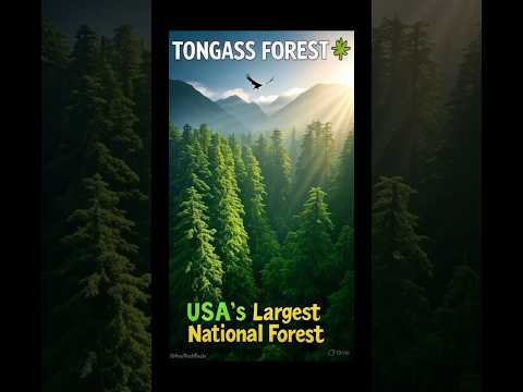 Tongass National Forest  America’s Hidden Rainforest #facts #viralfacts #tongass #nature #forest