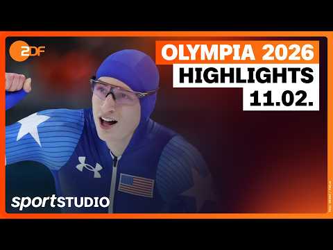 Olympia Highlights Mittwoch 11.02. | Mailand Cortina 2026 | sportstudio