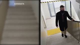 Už saugią aplinką visiems. Laiptai