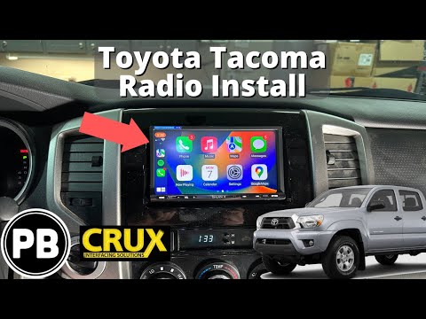 2005 - 2015 Toyota Tacoma Radio Install