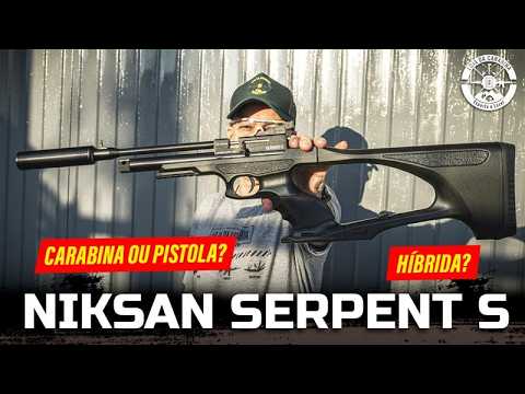 Niksan Serpent-S Híbrida: Pistola e Carabina no Calibre 5.5mm