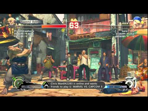 USFIV~ Gouken (ProudStrawberry) vs.  Yun (kane1114) HD
