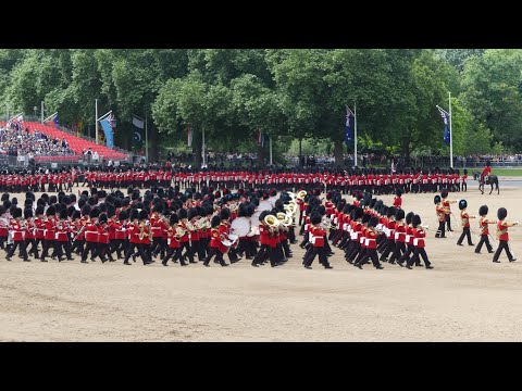 The Massed Bands of the Household Division - Major General's Review Trooping the Colour 2022
