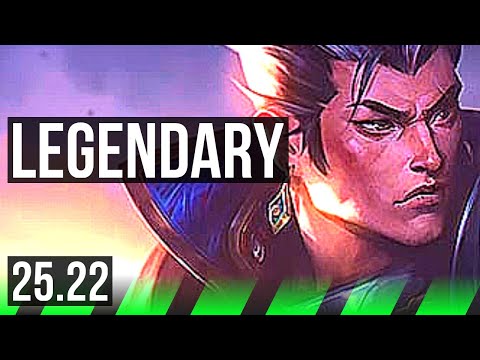 XIN ZHAO vs LEE SIN (JGL) | 48k DMG, Legendary | KR Grandmaster | 25.22