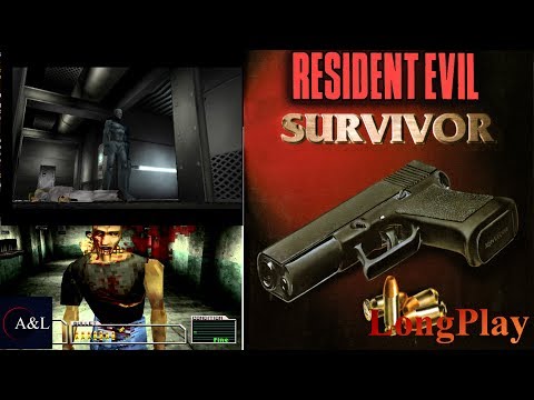 PS1 - Resident Evil Survivor - LongPlay [4K]🔴