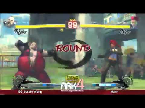 EG Justin Wong (Rufus) vs. Marn (C.Viper) ARK IV SSF4AE Top 8
