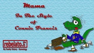 Mama - Connie Francis - Online Karaoke Version