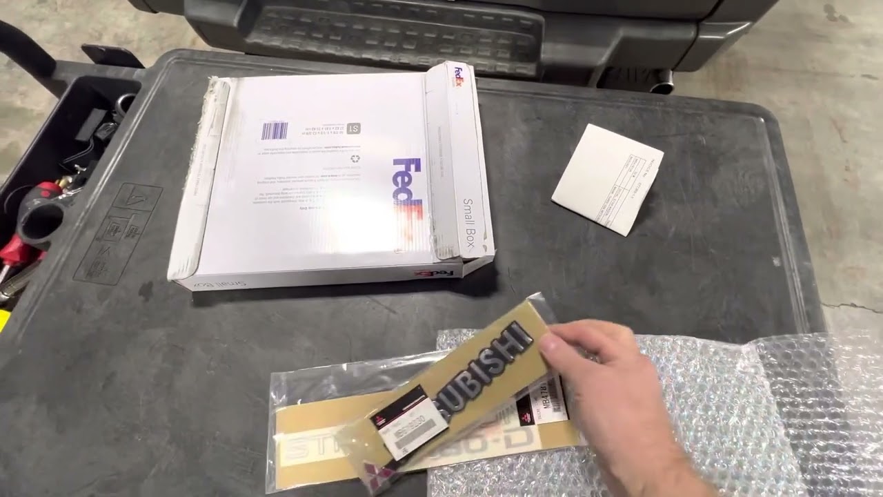 Customer unboxing
