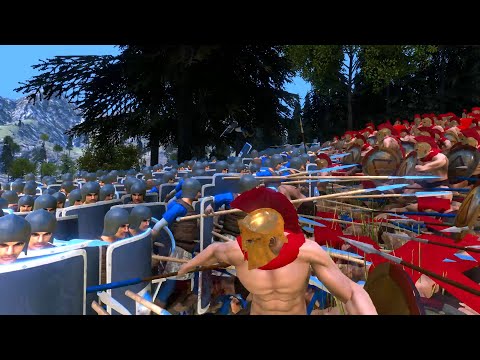 ►UEBS◄ 10.000 Spartans vs 10.000 Elite Spearman | Ultimate Epic Battle Simulator