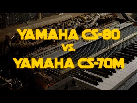 The Yamaha CS80 VS. CS70M - An Exploration of Two LEGENDS!