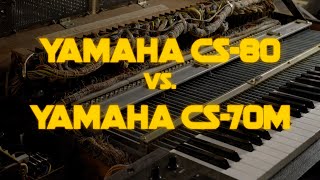 Video thumbnail for The Yamaha CS80 VS. CS70M - An Exploration of Two LEGENDS! by Vintage Synthesizer Solutions