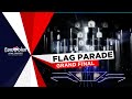 The Flag Parade Grand Final Eurovision Song Contest 2021