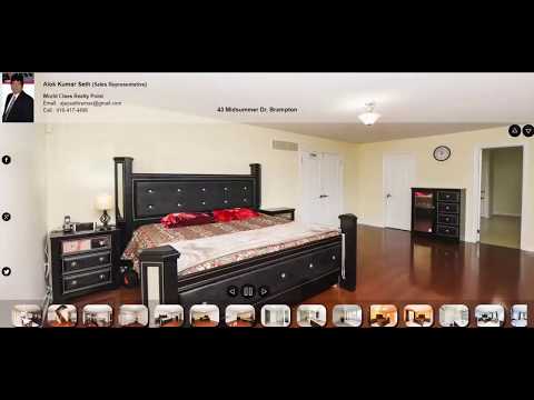 43 Midsummer Dr,  Brampton