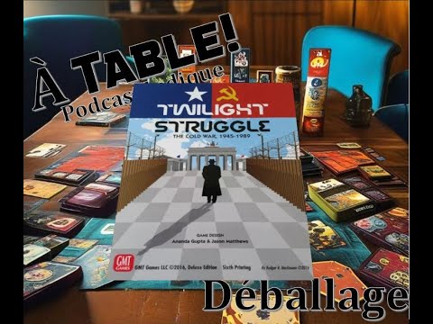 Twilight Struggle - Déballage Usagé