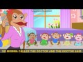 Детские песенки на английском языке: Five Little Monkeys Jumping On The Bed ...
