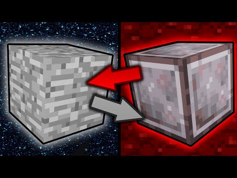 If Netherite and Stone Switched Places - Minecraft