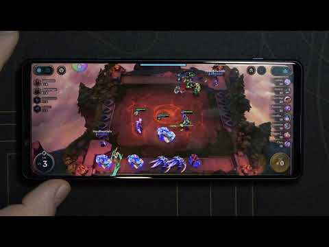 How TFT Mobile  Performs on SONY Xperia 1 III – TFT Mobile  Gameplay