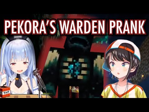 Pekora turns Subaru's newbie Minecraft into a horror experience (aided by Subaru's chat)