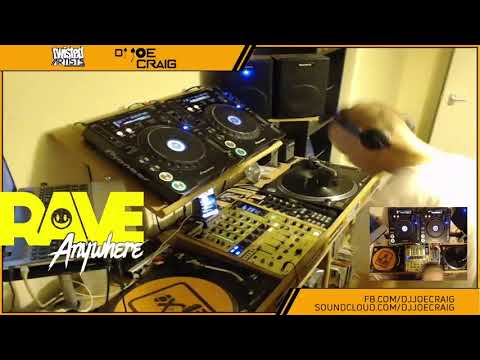 Joe Craig dropping hardcore classics on Rave Anywhere