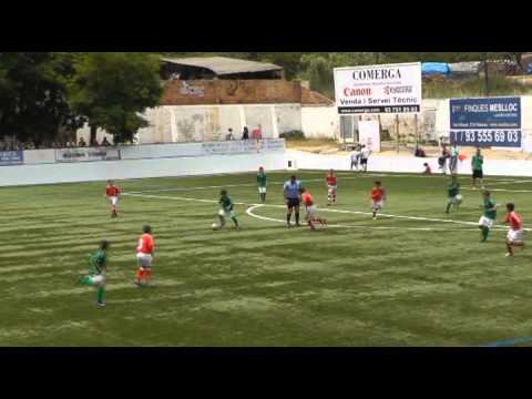 TORNEO MASNOU BADIA DAMM ALEVINES goles 23-06-2013