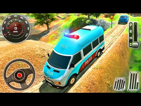 Offroad Police Driving Simulator - Real Cop Van Driver - Android GamePlay