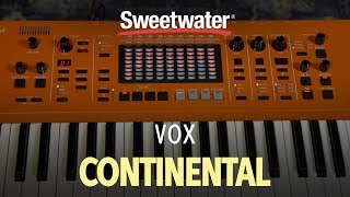 Video thumbnail for Vox Continental 73-key Performance Keyboard Review by Sweetwater