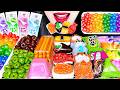ASMR RAINBOW DESSERTS 다양한 무지개 디저트 PURE TARAMI JELLY POPPING BOBA GUMMY 해외간�