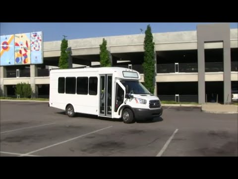 C2 Ford Transit Bus Fuel Efficient 13 Passengers Rear Luggage