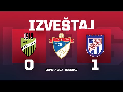 Izveštaj KOLUBARA - BRODARAC Srpska Liga Beograd 24/25 - 11. Kolo