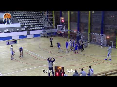 24.11.2018. 1MRL Borac 68 Beko 67 snimak