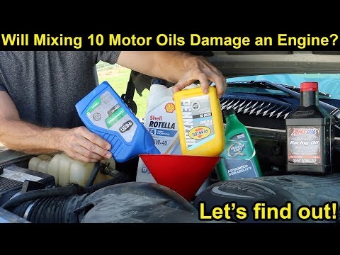 YouTube video about: What happens if I mix 5w20 and 5w30?