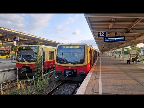 S-Bahn Berlin | Mitfahrt in der S7 von Ahrensfelde bis Friedrichstraße in der BR 482 Mod 407-4
