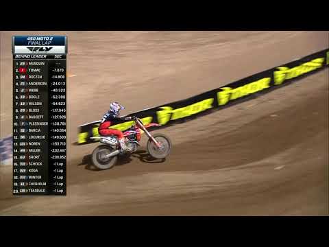 2019 RedBud National - 450 Moto 2 Musquin with the win