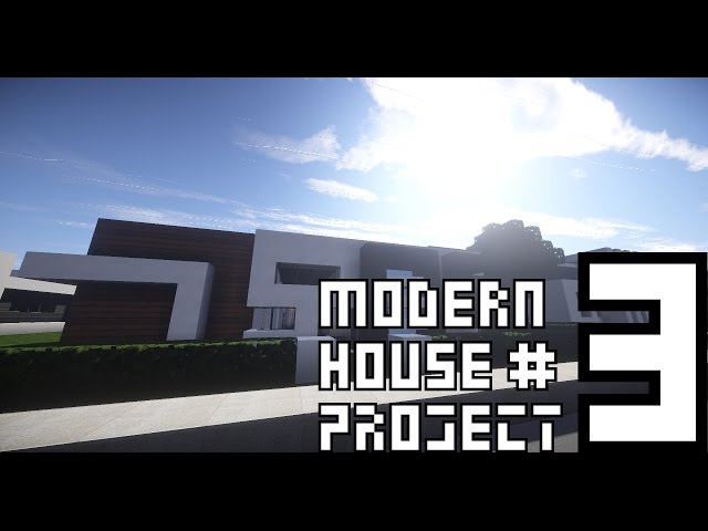 Modern House 3 Minecraft Map
