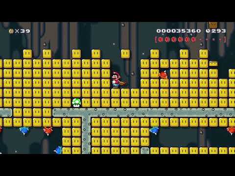 Going down. by ganon95 - SUPER MARIO MAKER - NO COMMENTARY 1bg