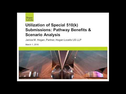 Utilization of Special 510k Submissions  Pathway Benefits  Scenario Analysis Demo