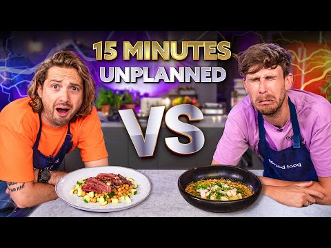 UNPLANNED 15 Minute Cooking Battle