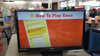 Keno reveal. Why i play two numbers!! Max Bet!!!😍😍😍😍