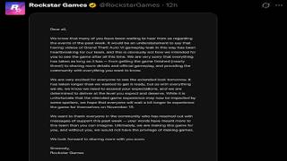 Rockstar Addressed the Leaks
