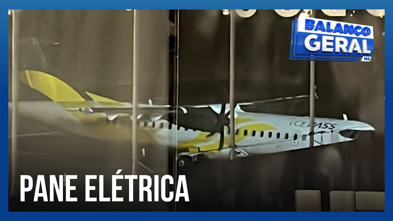 Passageiros de voo da Voepass enfrentam pânico em pouso técnico | Balanço Geral Minas