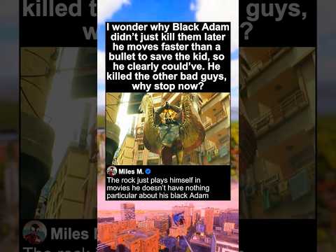 Dwayne Johnson vs Justice Society of America / Black Adam (2022)