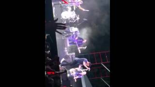 Train playing Purple Rain in memory of Prince