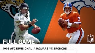 Jaguars vs. Broncos - 1996 AFC Divisional Playoffs: Jaguars Upset John Elway | NFL Full Game