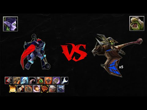 Archer vs 5 Wyvern Riders