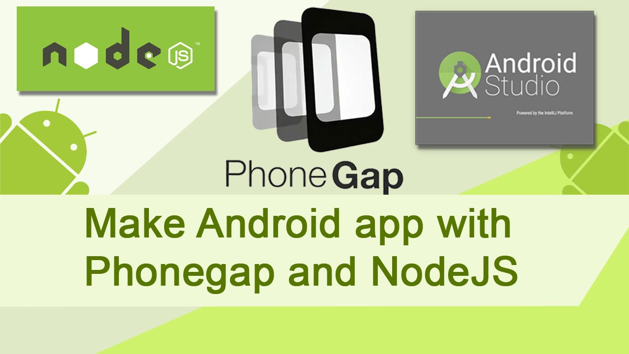 Make an Android app with Phonegap