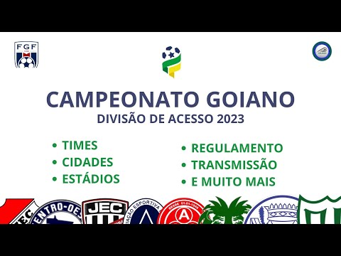 Goianão 2ª Divisão 2023 - SUPER GUIA: Times, Regulamento, Estádios, Transmissão e muito mais